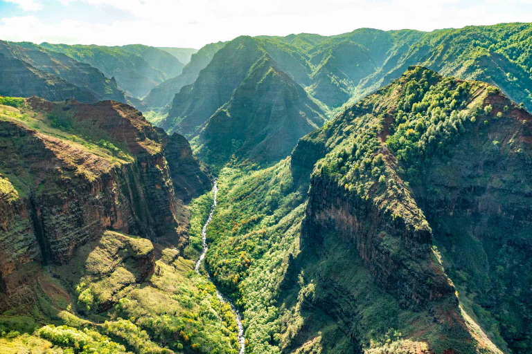 kauai kelicopter tour waimea canyon