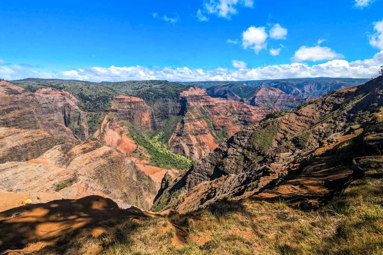 kauaihikingtours ultimate adventure slide waimea canyon stunning view